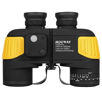 Hooway 7x50 Waterproof Fogproof Military Marine Binoculars