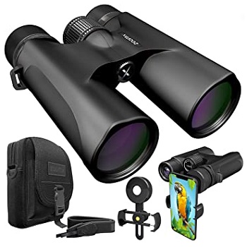 Stellax ZoomX Binoculars 10x42 Waterproof Lightweight Prism BAK4